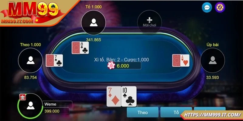Lưu ý khi chơi bài xì tố