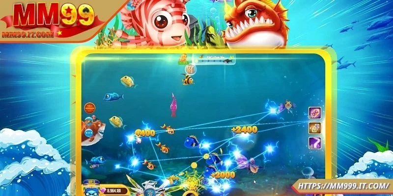 Bet thủ được tận hưởng thế giới đại dương độc đáo