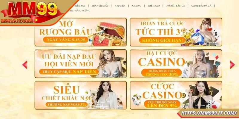 Casino trực tuyến – Tặng chip miễn phí mỗi ngày
